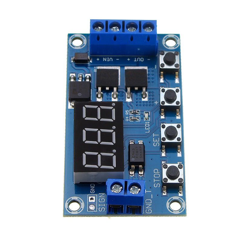 XY-J04 Trigger Cycle Time Delay Switch Circuit  Double MOS Tube Control Board Relay Module