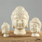 Modern B uddha Head Ceramic Sculpture Ornament Statue Office Room Art Home Decorations