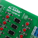 3pcs 12V To 5V 4 Channel Optocoupler Isolation Board Isolated Module PNP Output PLC Signal Level Voltage Converter