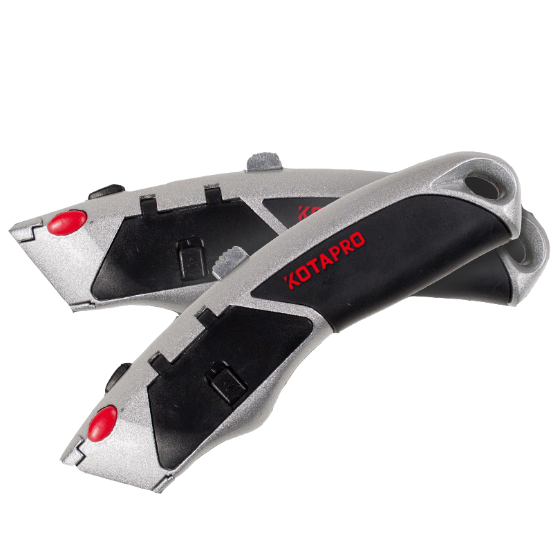 KOTAPRO CU90001 Heavy Duty Utility Cutter Aluminum Alloy Automatic Lock Cutter Foldable Art Work Cutting tools