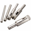 5pcs Diamond Hole Saw Drill Bit Set 5/6/8/10/12mm Tile Ceramic Glass Porcelain Marble Hole Saw