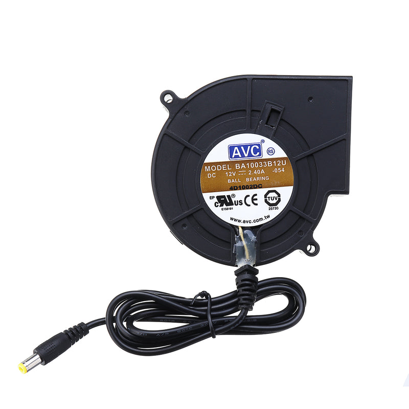 12V 0.36A Cooking BBQ Fan Air Blower Fan 9733 Centrifugal Turbine Blower Replacement BBQ Machine Fan