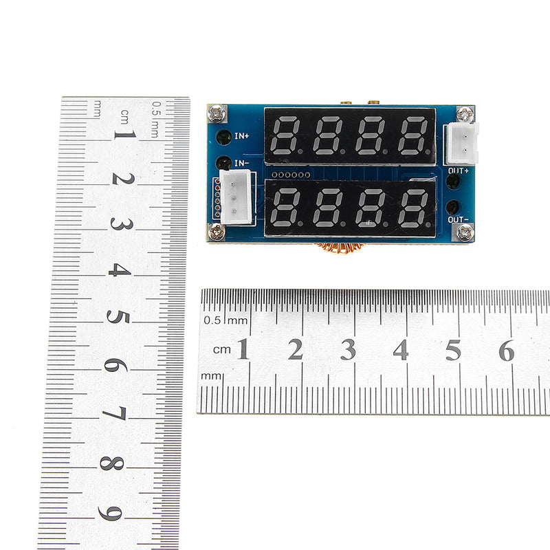 5A CC CV Step Down Digital Adjustable Receiver Charge Module With LED Display Blue/Red