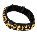 Neoprene Sunflower Steering Wheel Covers Universal For Car 36-41cm
