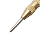 Drillpro 3Pcs 3-12/4-12/4-20mm HSS Titanium Coated Step Drill Bits with Automatic Center Pin Punch