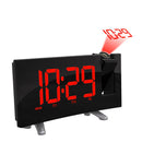 Sensitive LED Digital Projection Clock FM Radio Dual Alarm Clock With USB Charging Desktop Electronic LED Clock