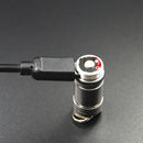 SHUOLIDE T7 XPG2 R5 80Lumens USB Rechargeable Portable Mini Focusing LED Keychain Flashlight 10180