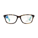 Near Far Dual Use Presbyopic Glasses Tortoiseshell Green Leg for Men and Women with Anti blue light Comfortable Resin Presbyopic Glasses Reading Glasses Multi Focus Intelligent High Grade Portable