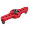X600-2 Adjustable Aluminum Alloy Self-centering 6 8 10mm Dowel Jig Wood Panel Puncher Hole Locator Beech Center Hole Position Measuring Drilling Woodworking