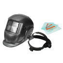 Solar Auto Darkening Welding Helmet Arc Tig Mig Welding Mask Grinding Carbon Fiber
