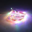 5M Music Voice-activated 50LED USB Fairy String Light Wedding Christmas Decor with 17Keys Remote Control