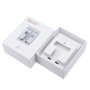 MoesHouse Wall Socket Electric Qi Wireless Charger 5W Dual USB Port Mobile Phone Holder EU/UK Style