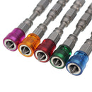 5Pcs 65mm S2 Alloy PH2 Phillips Magnetic Screwdriver Bits 1/4 Inch Hex Shank Drywall Screwdriver