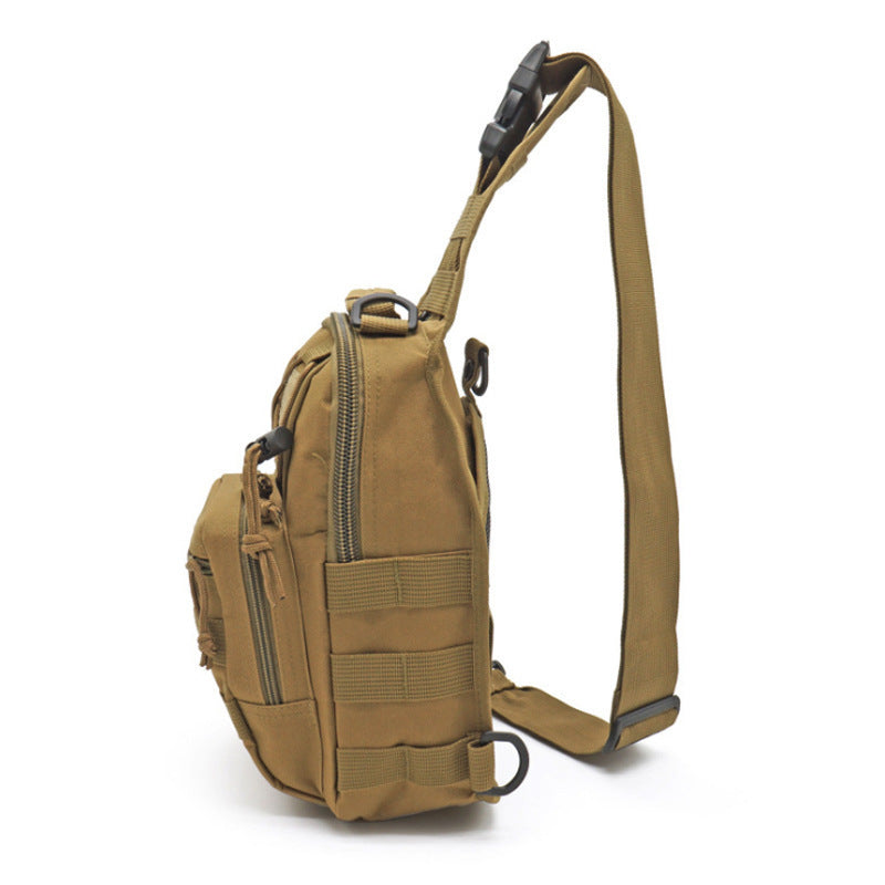 ZANLURE A18 Military Fan Camouflage Waterproof Tactical Bag Chest Bag Crossbody Bag For Man Wowan Camping Hunting Fishing