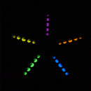 TITANER Titanium Alloy Self Luminous EDC Tritium Key Pendant Knife Pendant DIY Gas Tube Tritium Gadgets EDC Tools
