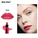 Music Flower Matte Mousse Lips Makeup Lip Stick Blush Effect Dual Function