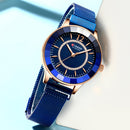 CURREN 9066 Rhinestone Fashionable Women Wrist Watch Luminous Display Quartz Watch