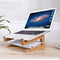 Wood Desk Cooling Laptop Stand Holder For Notebook/Laptop/Tablet PC/Macbook/iPad