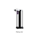 Stainless Steel 250ml  Auto Induction Soap Dispenser IPX7 IR Body Sensing Intelligent Container With Led Light