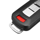 2+1 Buttons Remote Key Fob Shell Case For Mitsubishi Lancer Outlander  2008-2016