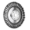 20cm Weed Trimmer Head Lawn Mower Sharpener 8 Inch Grass Weeder Lawnmower Steel Brush Head