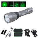 VASTFIRE 1000Lumen Zoomable USB Rechargeable Spotlight LED Flashlight Tactical Flashlight Outdoor Waterproof 18650 Flashlight