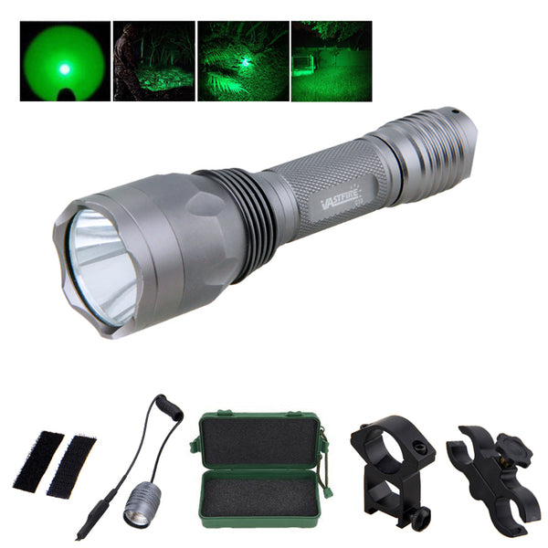 VASTFIRE 1000Lumen Zoomable USB Rechargeable Spotlight LED Flashlight Tactical Flashlight Outdoor Waterproof 18650 Flashlight
