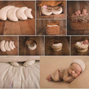 5Pcs Newborn Baby Infant Photography Filled Pillow Moon Bean Posing Photo Prop