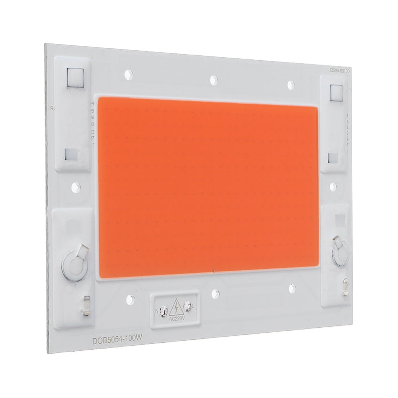 LUSTREON 50W 100W Full Spectrum 380-840NM Thunder Protection COB Grow Light LED Chip AC220-240V