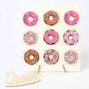 DIY Doughnut Rack Donut Holds Storage Racks Donut Wall Stand Wedding Party Decorations