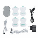 JR-309 Display Electronic Stimulator Massager Muscle Body Massage Relief 4 Modes Muscle Stimulator with Electrode Pads With Shoes Electric Massager