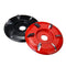 Woodworking Wood Carving Disc Tool Six-Tooth Blade For 16mm Aperture Angle Grinder