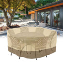 Garden Round Waterproof Table Cover Patio Outdoor Furniture Set Shelter Protection