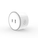 XS-A17 AC100-240V 10A JP Plug WIFI Control Socket Wireless Timer Switch Outlet With RGB LED Light Voice Control Works With Alexa Google