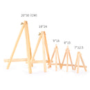 1 Pcs Mini Artist Wooden Easel Wood Wedding Table Card Stand Display Phone Holder For Party Decoration 8*15cm Triange Easel