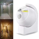 Wireless COB LED PIR Motion Sensor Battery Powered Night Light Wall Cabinet Lamp