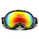 Electroplating Anti Fog Ski Goggles Fitted With Glasses Windproof Waterproof Climbing Goggles