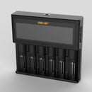 GOLISI S6 LCD Display Rapid Smart  Ni-mh / Ni-cd Battery Charger 18650 26650 18350 16340 21700
