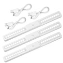 Portable 20 LED Light Sensor & PIR Motion Cabinet Light USB Rechargeable for Wardrobe Closet Stairs