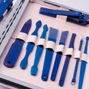 7/15pcs Set Nail Clipper Manicure Pedicure Set Nail Trimmer Ear Pick Grooming Kit