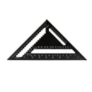 7inch 12inch Triangle Ruler Straight Angle Ruler Measuring Tool Quick Read Square Layout Tool Woodworking Gauge Measure