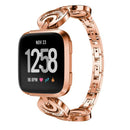 KALOAD Metal Smart Watch Replacement Band Women Bracelet Belt Strap For Fitbit Versa Smart Watch