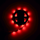 1M 2M 5050 USB RGB Non-Waterproof LED Strip Light With 20 Keys Remote Control DC5V