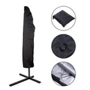 Outdoor Parasol Banana Umbrella Waterproof Cover 210D Sunshade Dust Rain Protector