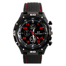 GT 54 GRAND TOURING Silicone Band Quartz Analog Sport Watch