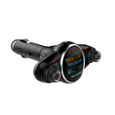 Bakeey 3.5mm Audio Jack LED Display MP3 Player FM Transmitter Aux Modulator Fast Charging USB Car Charger For iPhone 11 Pro Huawei P30 Mate 30 S10+