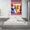 Miico Hand Painted Oil Paintings Elephant Head Paintings Wall Art For Home Decoration
