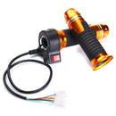 12-100V 24V 48V Electric Scooter Bike Adjustable Throttle Grip Handlebar 22mm Motorcycle Universal