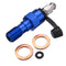 CNC M10x1.25mm Motorcycle Brake Caliper Bleed Screw Nipple Banjo Bolt Dust Cap