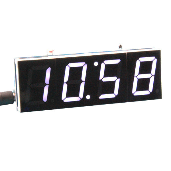 Geekcreit DIY Digital Clock Kit Light Control Industrial Control 1 Inch LED Electronic Kit